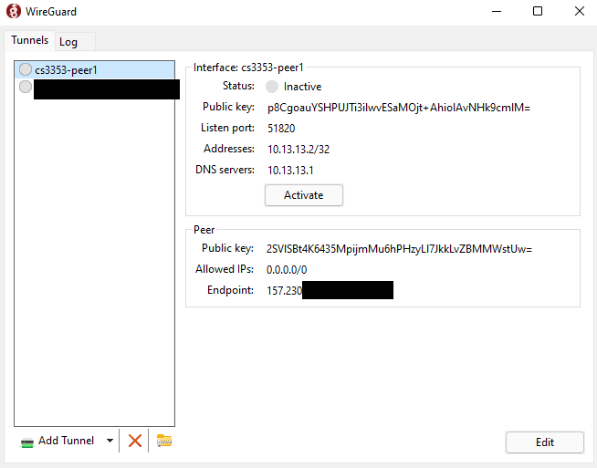 wireguard client gui